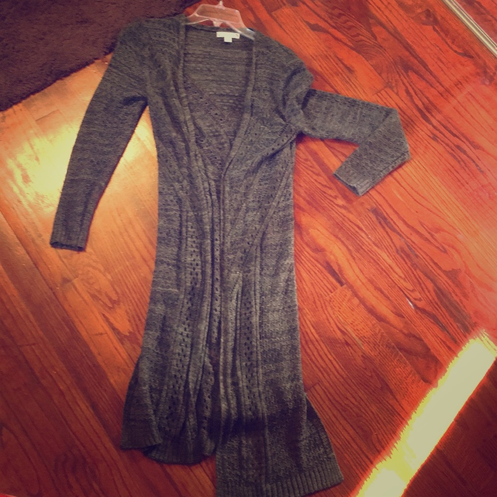 Long green kitted sweater 💚
